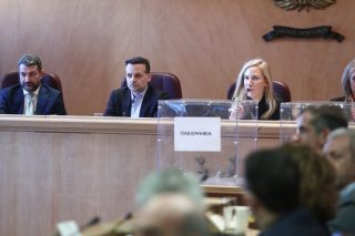 Ο Χάρης Δούκας στο δημοτικό συμβούλιο